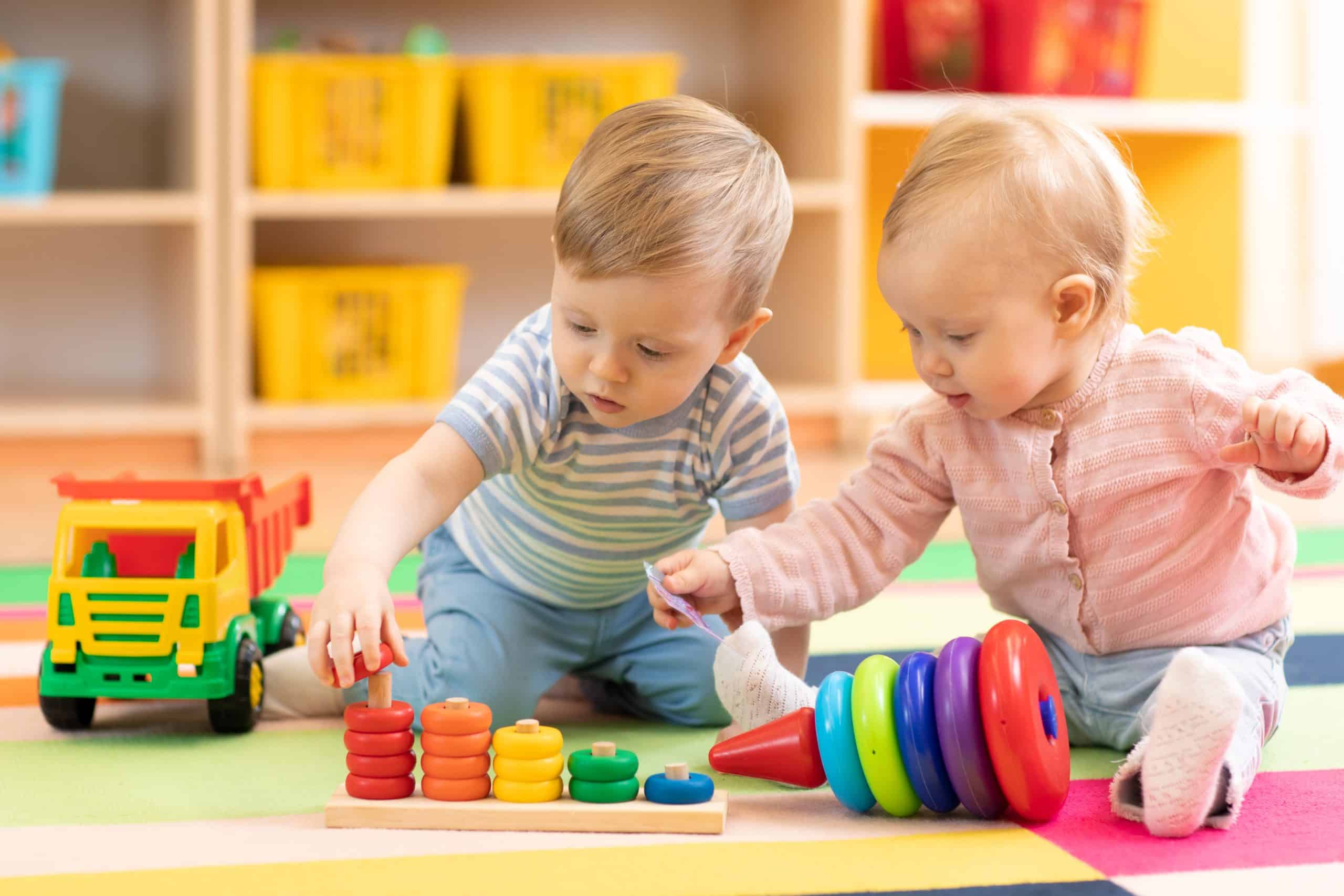 Professional rota nanny engaging young children in Fort Lauderdale home